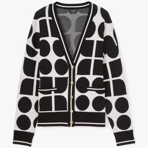 Kate Spade New York Noel Logo Cardigan XL